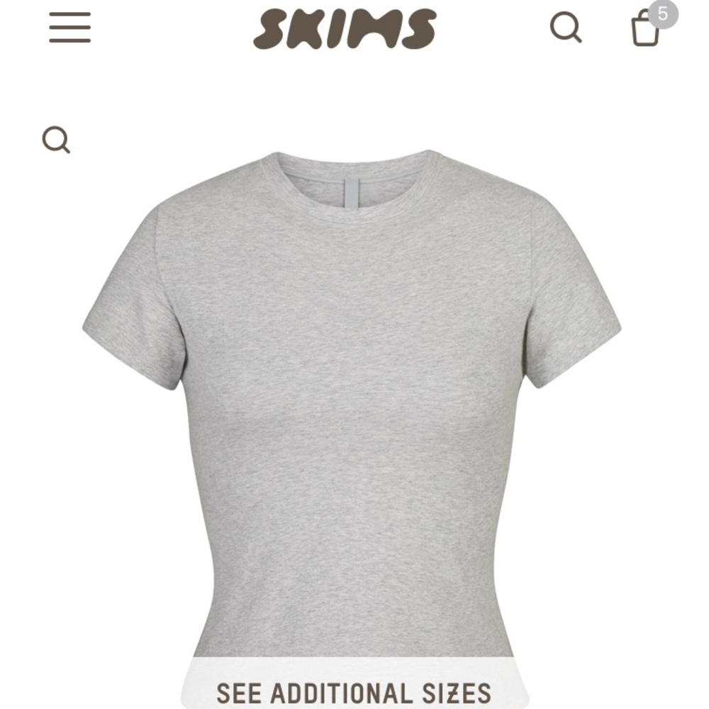 SKIMS Cotton Jersey T-Shirt